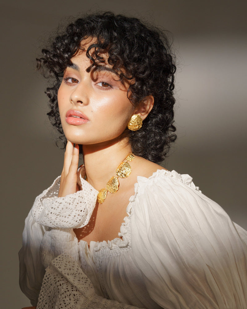 Statement ocean-inspired earrings for women