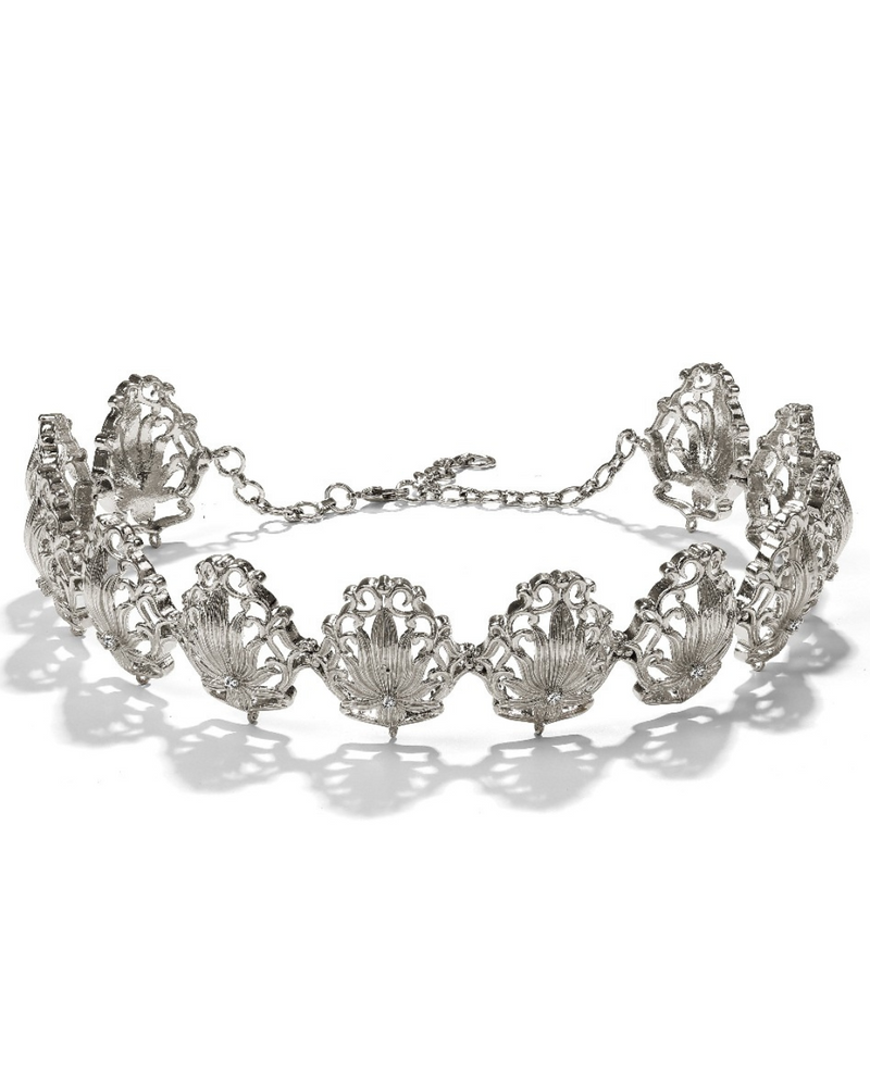 Lotus Necklace Silver