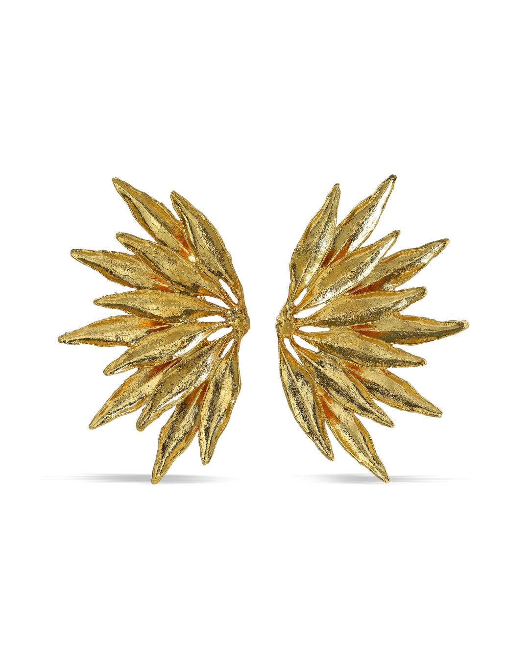 Lightweight statement floral earrings