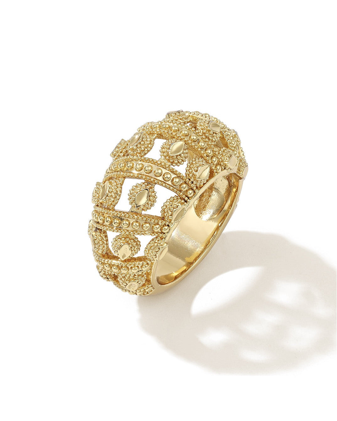 A bold shell-inspired design and sculptural dome shape