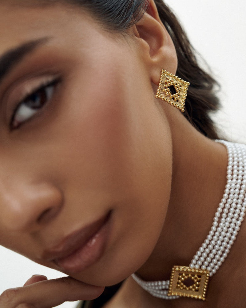 Ravi Diamond Earrings