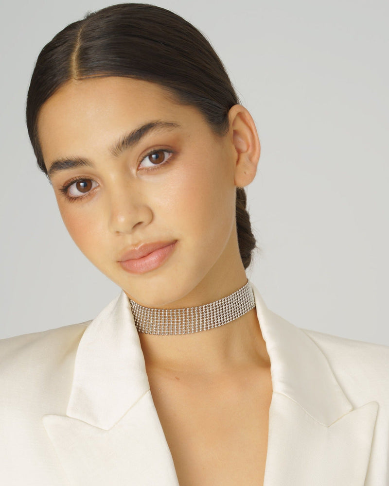 choker silver necklace lynyer jewellery