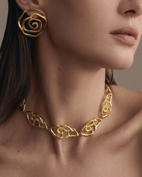 Floral Vortex Earrings