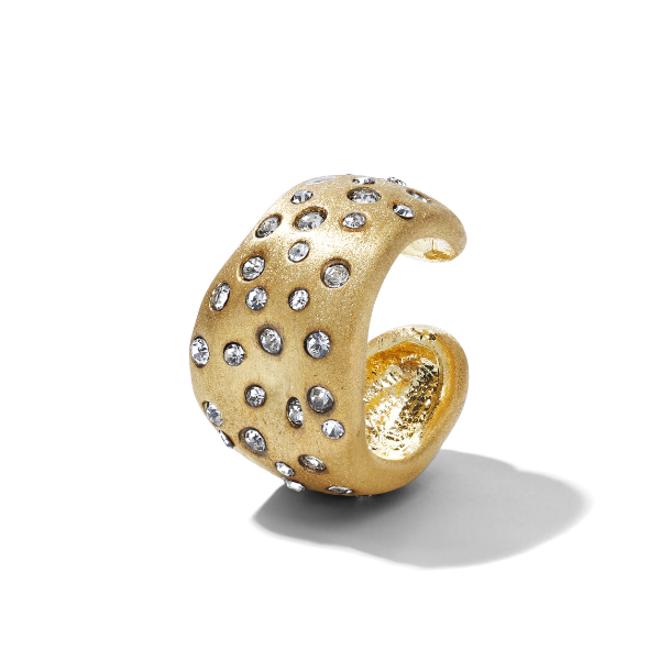 Gold minimalist stud earrings for women