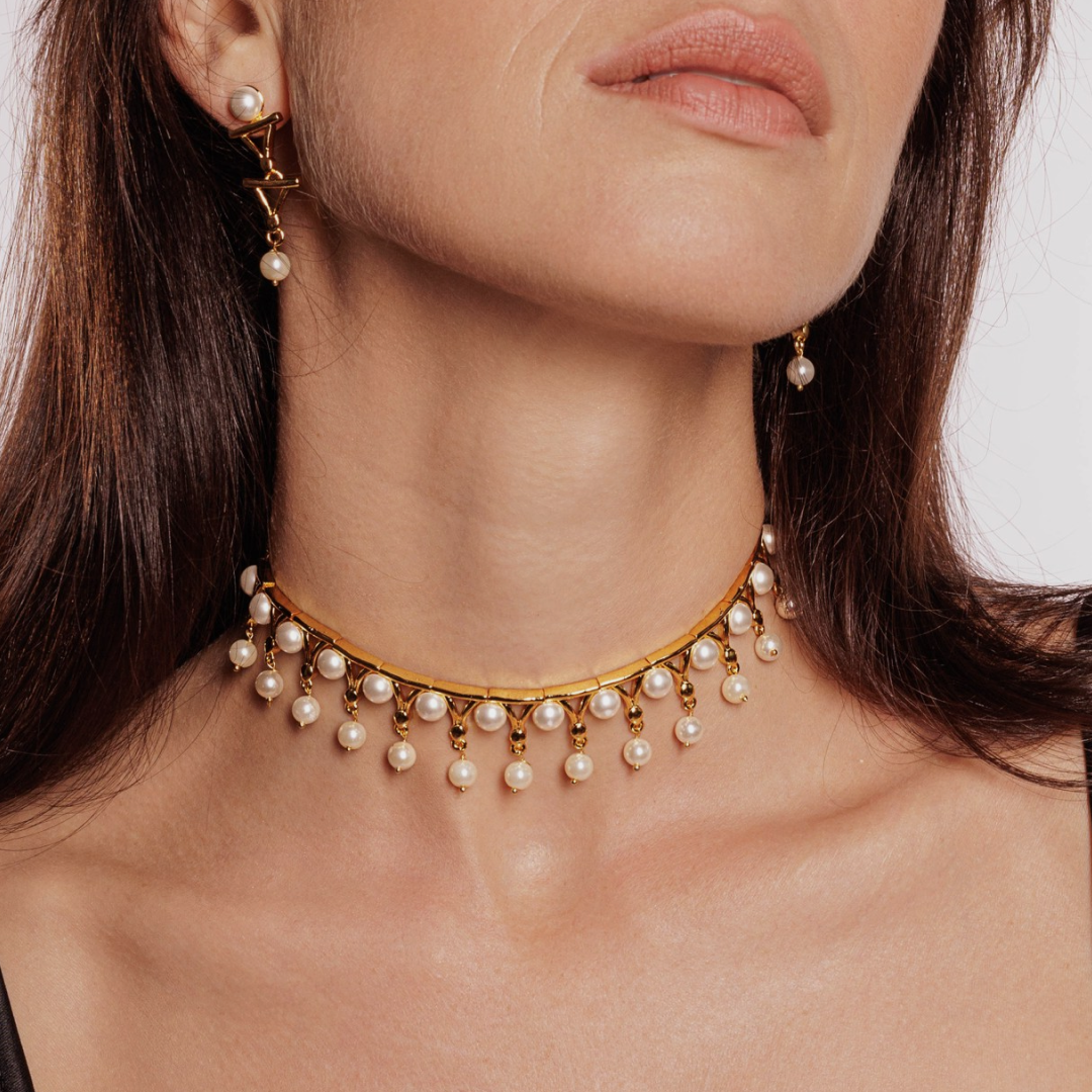 Lady Pearl Choker