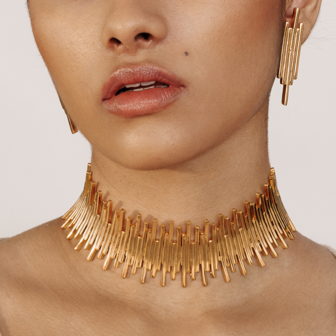 Warrior Golden Beam Choker