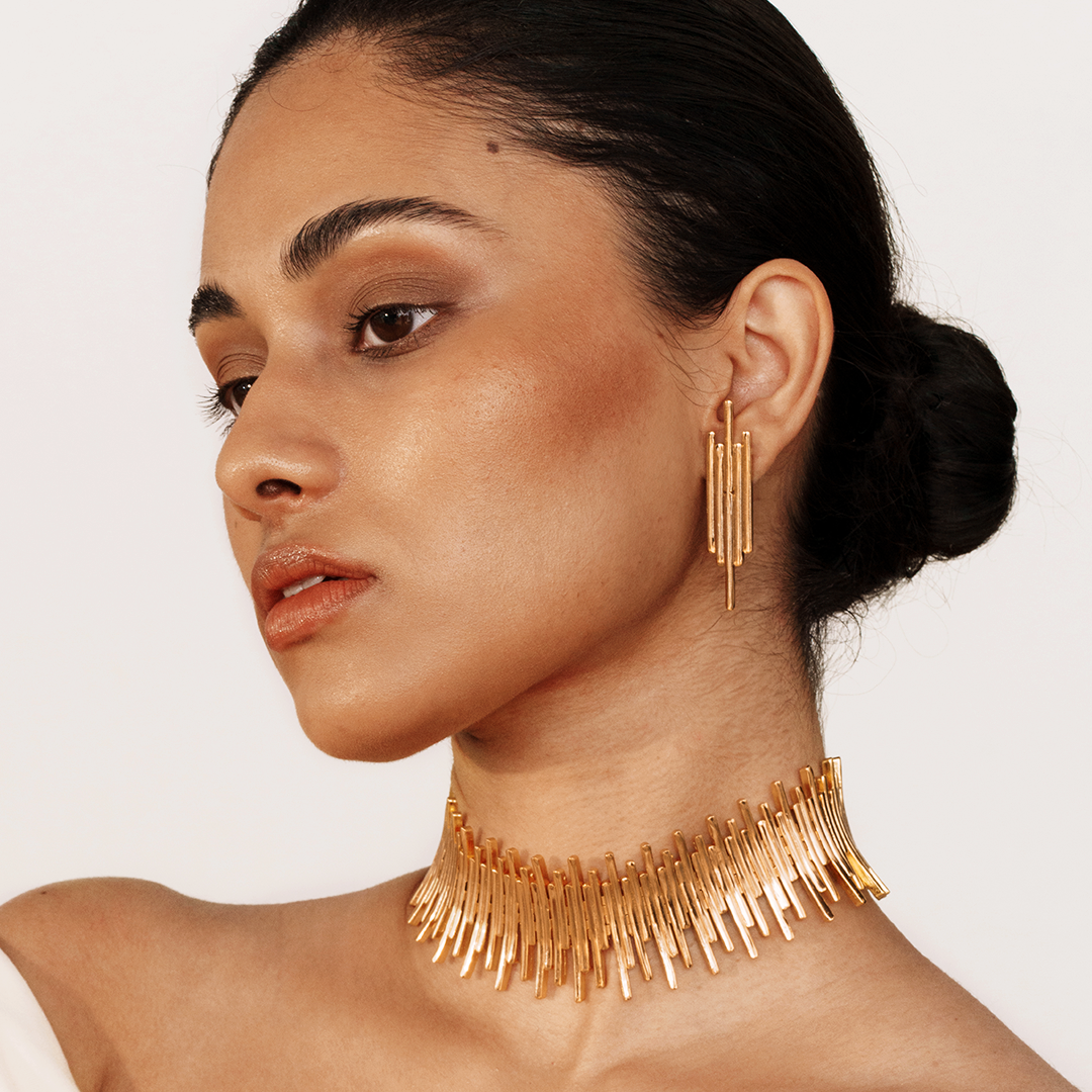 Warrior Golden Beam Choker