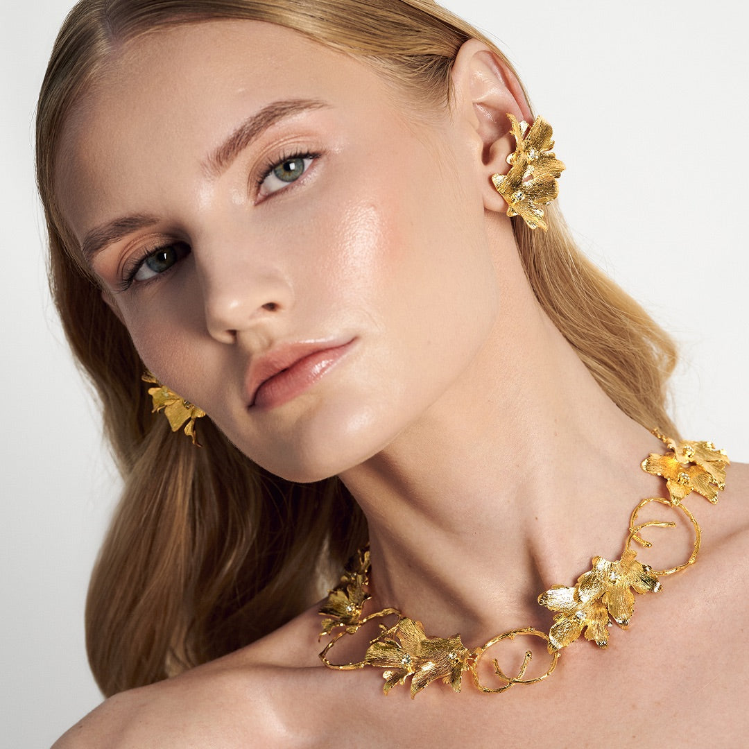 Mystic Vine Leaf Necklace