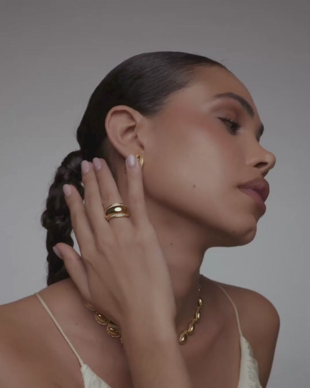 sculptural statement jewelry 