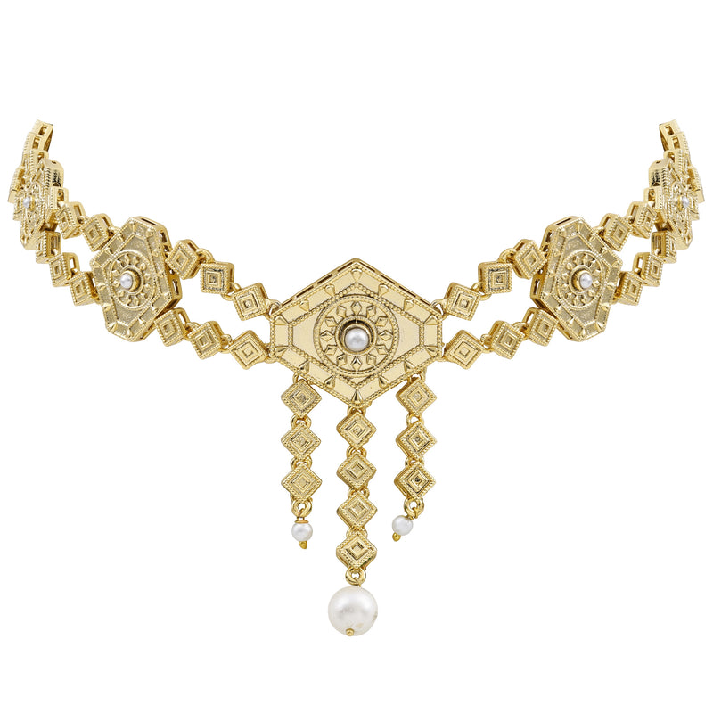 Kanz Chandelier Choker