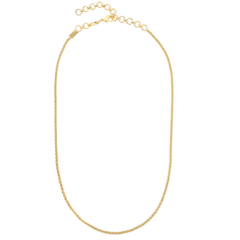 box chain necklace lynyer jewellery gold